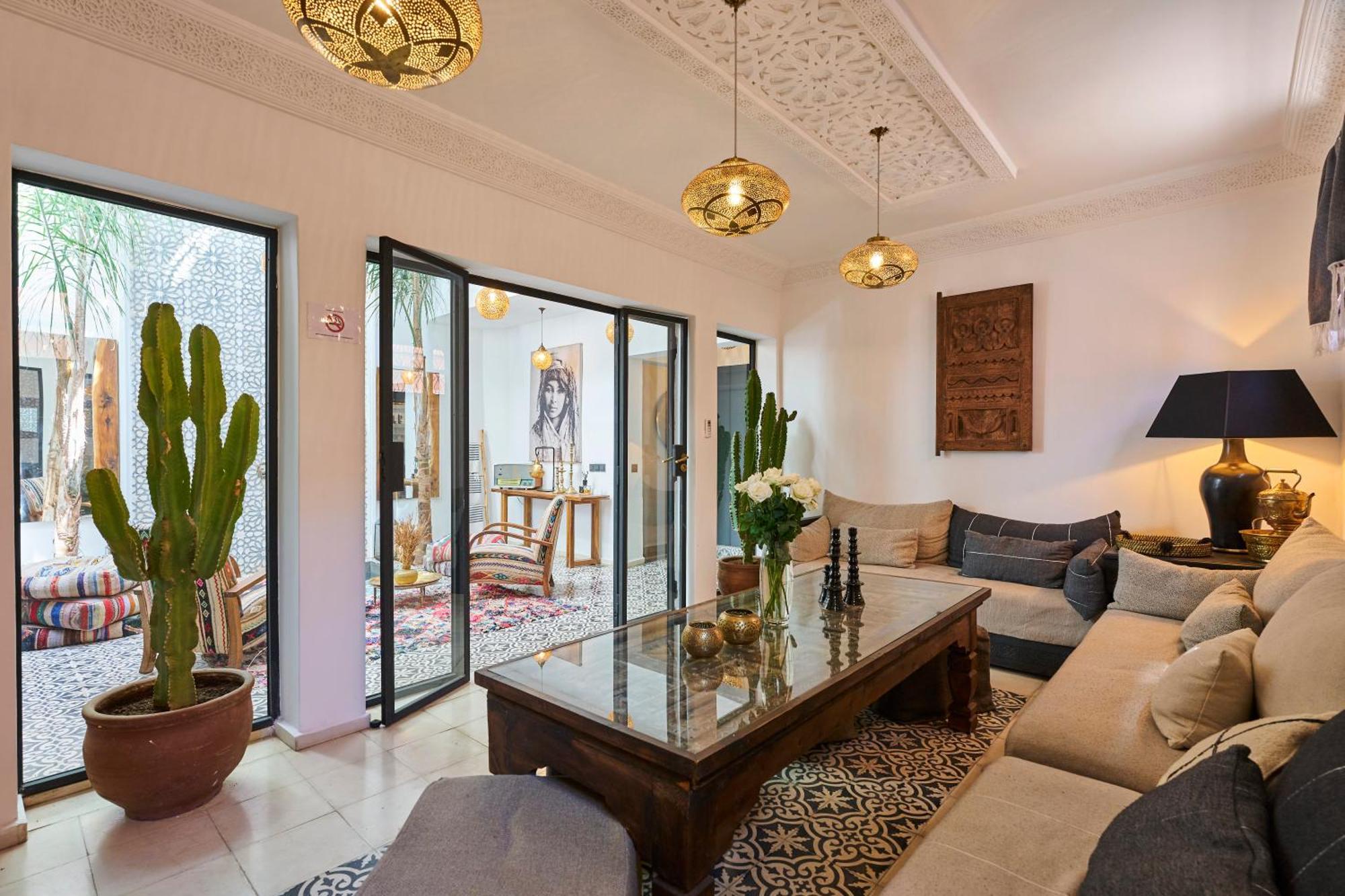 Riad Miloud En Exclusivite 10 P Au Coeur De La Medina マラケシュ エクステリア 写真